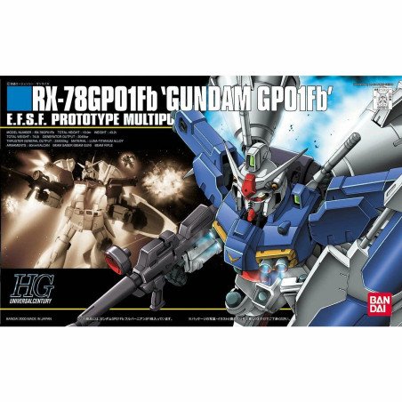 RX-78GP01Fb Gundam GPF01Fb HG Universal Century Bandao Model Kit
