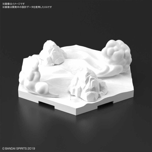 GUNDAM - Customize Scene Base 03 Snowfield Version