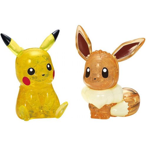 Puzzle de Cristal Pikachu & Eevee Beverly