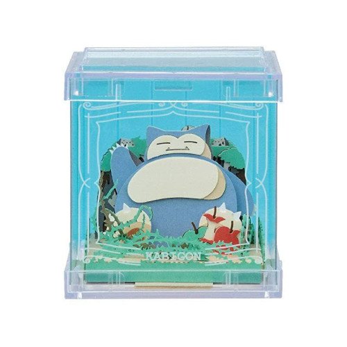 Cubo de teatro de papel de Snorlax –Pokemon (Inicio)
