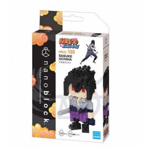 Nanoblock Sasuke Uchiha Kawada –Naruto (Inicio)