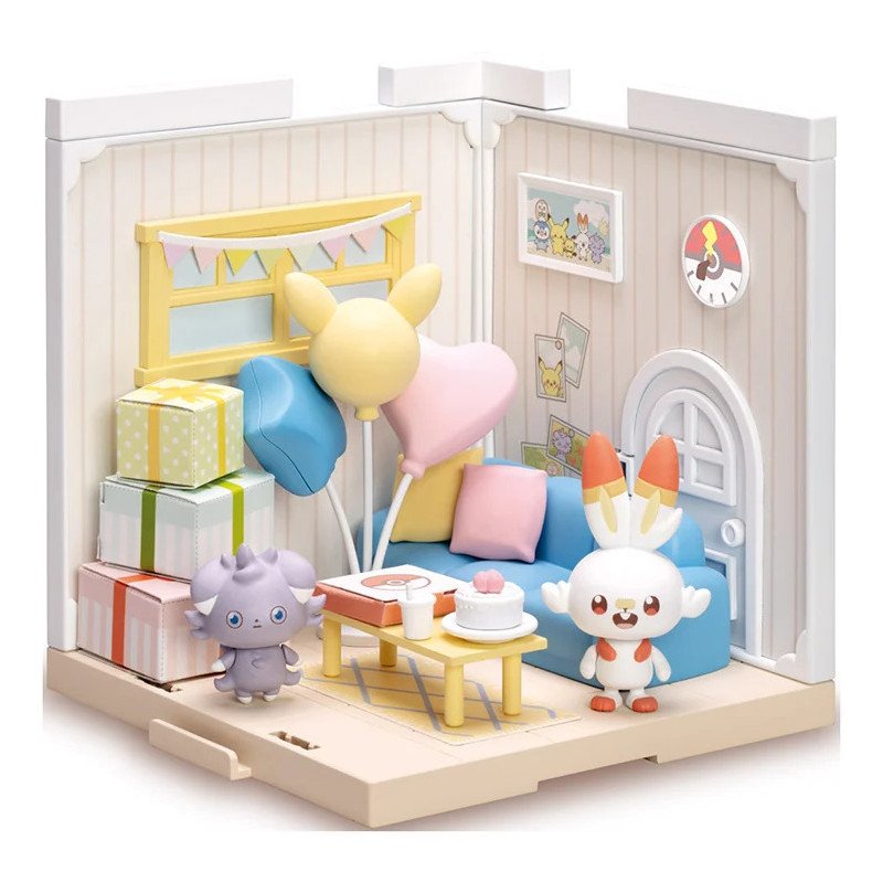 Pokepeace Espurr y Scorbunny Takara Tomy