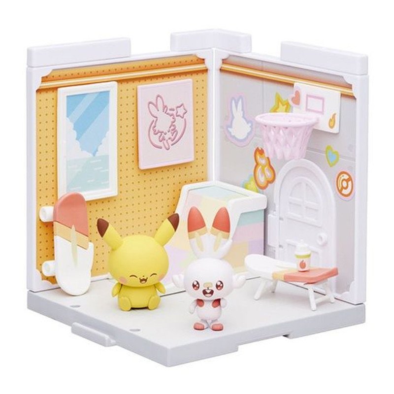 Pokepeace Pikachu y Scorbunny Takara Tomy Pokepeace Pikachu y Scorbunny Takara Tomy