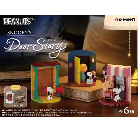 Peanuts Snoopy's Door Story Re-ment