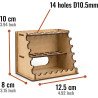 Soporte organizador pinceles pequeño – (Inicio)
