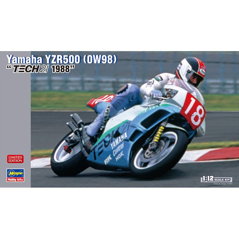 Yamaha YZR500 TECH21 1988 -0W98- Hasegawa Yamaha YZR500 TECH21 1988 -0W98- Hasegawa