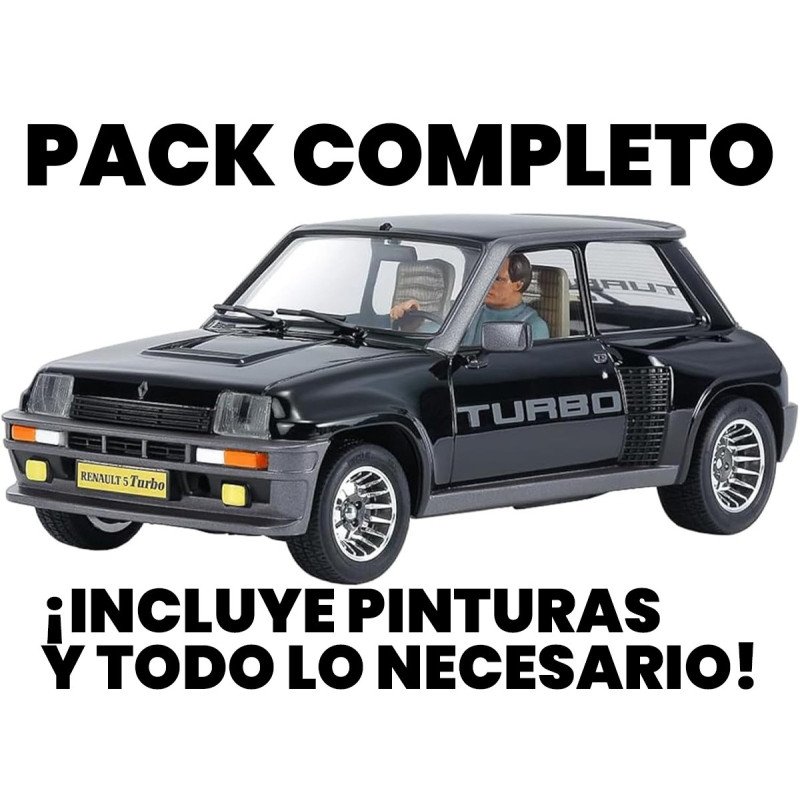 (PACK BASICO) Renault 5 Copa Turbo (Incluye todo para el montaje) (PACK BASICO) Renault 5 Copa Turbo (Incluye todo para el montaje)
