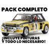 (PACK BASICO) Renault 5 Rally (Incluye todo para el montaje)