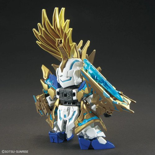 Long Zun Liu Bei Unicorn Gundam SDW Heroes Bandai Model Kit