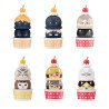 Haikyu!! Pack de 6 Figuras Tsumichen Stack up & Change 8 cm