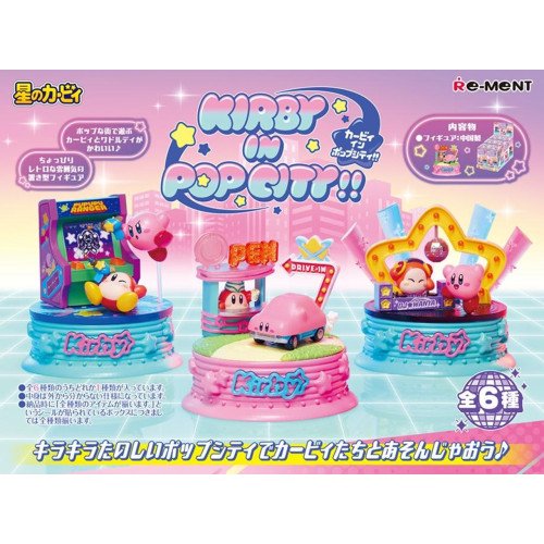 (CAJA COMPLETA) Kirby in Pop City!! Re-ment