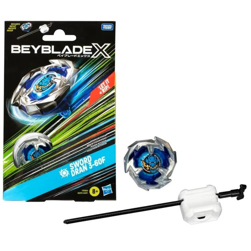 BEYBLADE X - Sword Dran 3-60F Starter Pack Hasbro BEYBLADE X - Sword Dran 3-60F Starter Pack Hasbro
