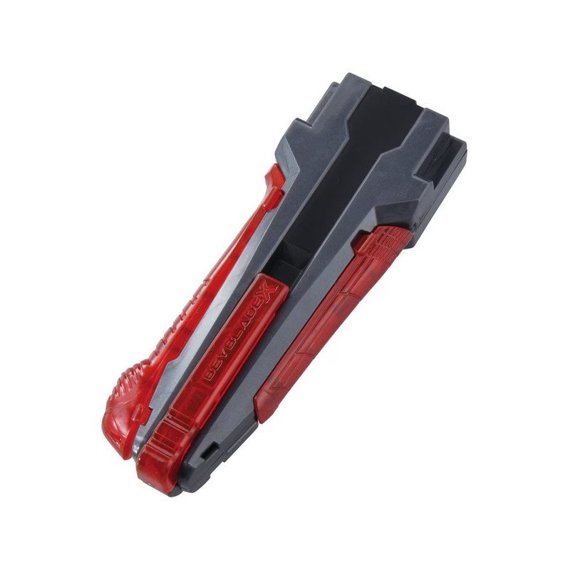 Beyblade X BX-41 Rubber Custom Grip Rojo (Gunmetal Ver.) TAKARA TOMY