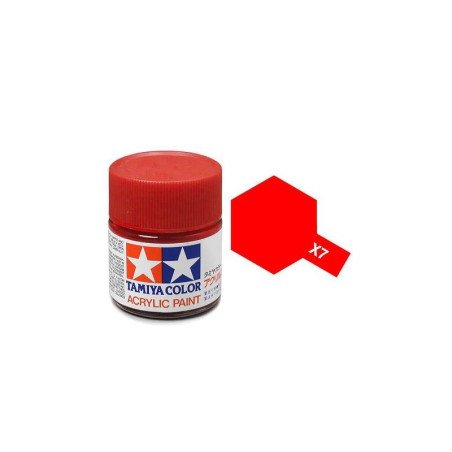 Tamiya x-7 Rojo brillante 10ml