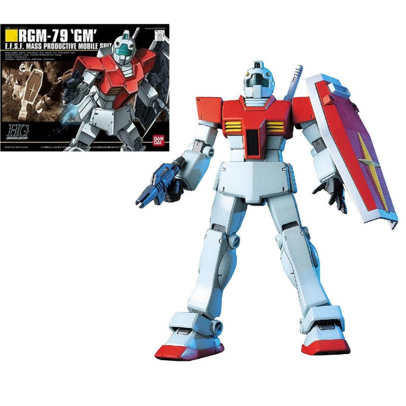 RGM-79 GM HGUC Gundam Bandai Model Kit RGM-79 GM HGUC Gundam Bandai Model Kit