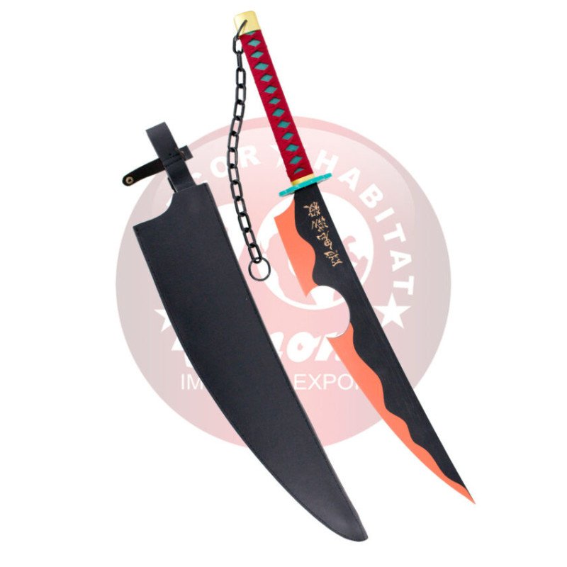 Espada Tengen Uzui Kimetsu no Yaiba (replica bambú) Espada Tengen Uzui Kimetsu no Yaiba (replica bambú)