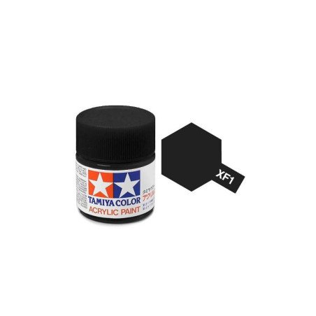 Tamiya xf-1 Negro Mate 10ml