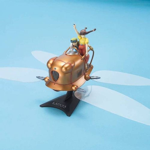 Flaptter: Laputa - Pazu & Sheeta Castle in the Sky0 1/20 Model Kit Bandai (Sin pintar) –Studio Ghibli (Model Kits)