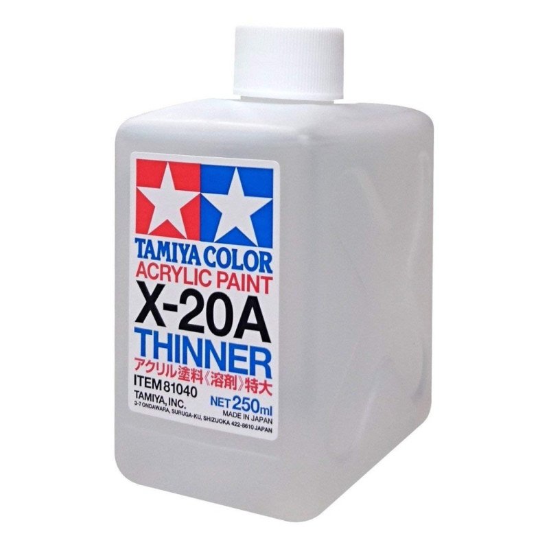 X-20A Acrylic Thinner 250ml – (Modellbau)
