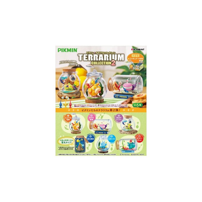 Pikmin Minifiguras 6 cm Terrarium Collection 2