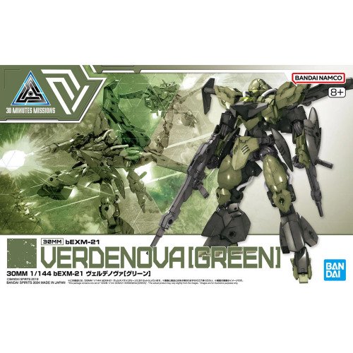 Verdenova (Green) 30MM Bandai Model Kit