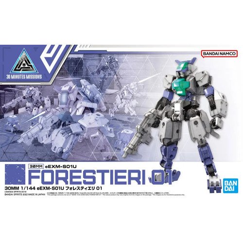 FORESTIERI 01 30MM Bandai Model Kit
