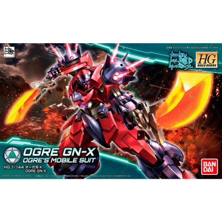 Ogre GN-X HG Build Divers Bandai Model Kit
