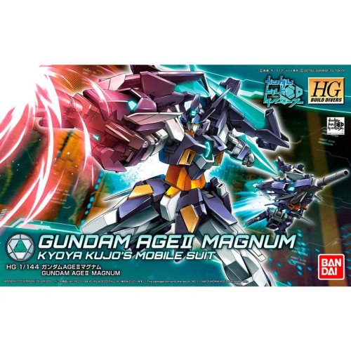 Gundam Age 2 Magnum HG Build Divers Bandai Model Kit