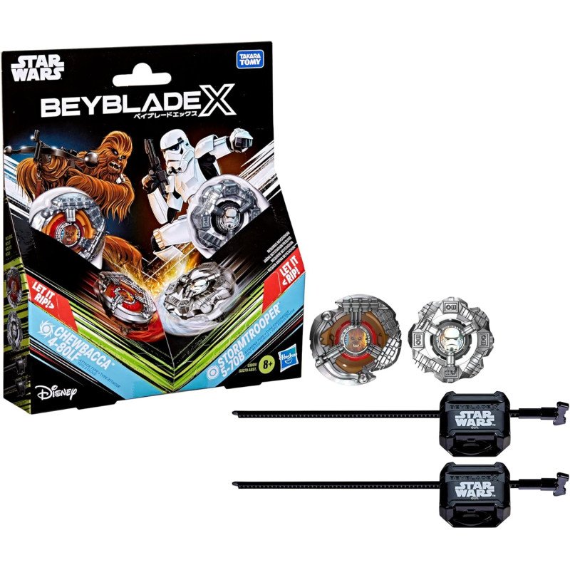 BEYBLADE X - Chewbacca 4-80LF & Stormtrooper 5-70B –Otros animes (New arrivals)