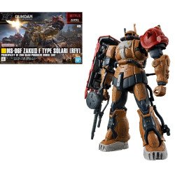 GUNDAM - HG 1/144 Zaku II F Type Solari (RFV) - Model Kit –Gundam (Nouveautes)