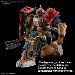 GUNDAM - HG 1/144 Zaku II F Type Solari (RFV) - Model Kit –Gundam (Nouveautes)