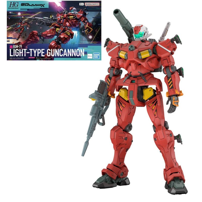 GUNDAM - HG 1/144 Light-type Guncannon - Model Kit –Gundam (Nouveautes) GUNDAM - HG 1/144 Light-type Guncannon - Model Kit –Gundam (Nouveautes)