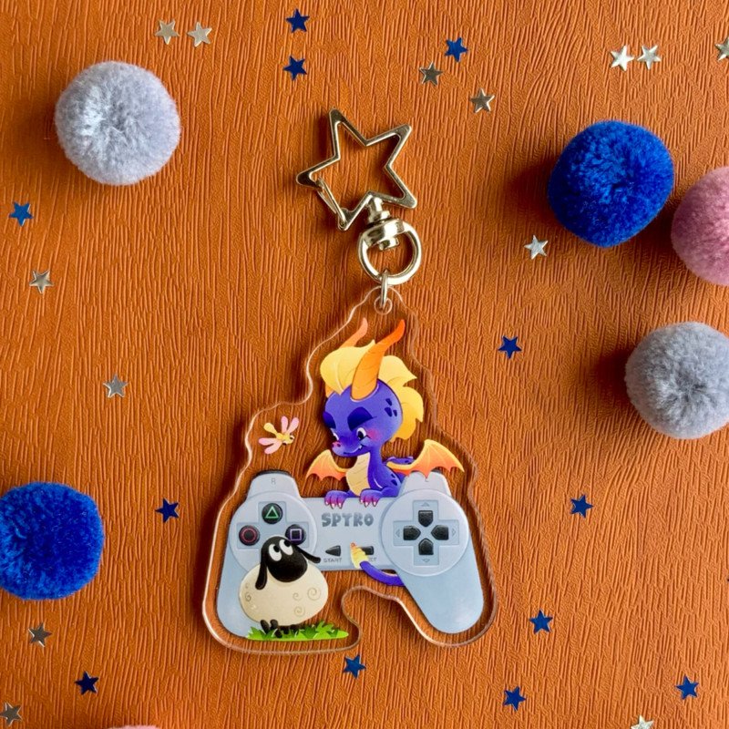 Mando Spyro Llavero Carmen Nogales –Otros animes (Nouveautes) Mando Spyro Llavero Carmen Nogales –Otros animes (Nouveautes)