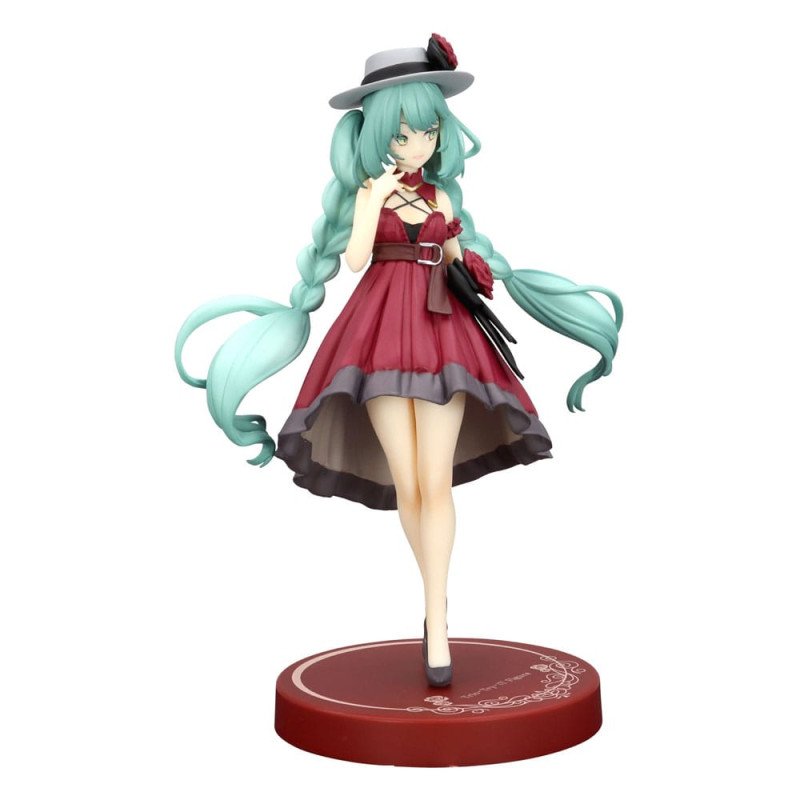Hatsune Miku Estatua PVC Trio-Try-iT Hatsune Miku Outing Dress Red Color Ver. –Otros animes (Pre-orders)