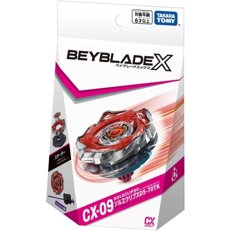 Sol Eclipse CX-09 Beyblade X Takara Tomy –Otros animes (New arrivals)