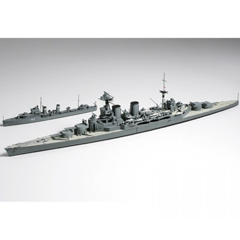 1:700 Brit Hood & E Class Destroyer WL TAMIYA – (Inicio)