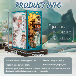 copy of Under The Sakura Tree BOOK NOOK KIT 214pc + LED Light