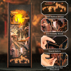 BOOK NOOK KIT - DIY - The Legend of Wukong - 89pc + Luz LED –Otros animes (Novedades)