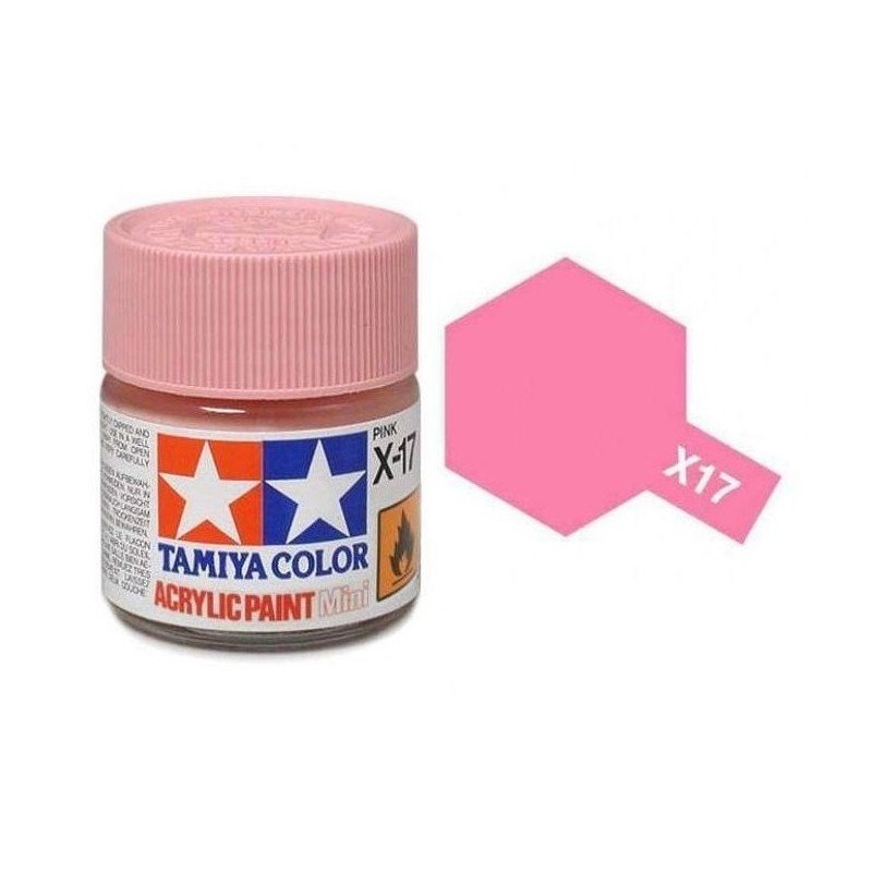 Tamiya x-17 Rosa Brillo 10ml – (Pinturas)