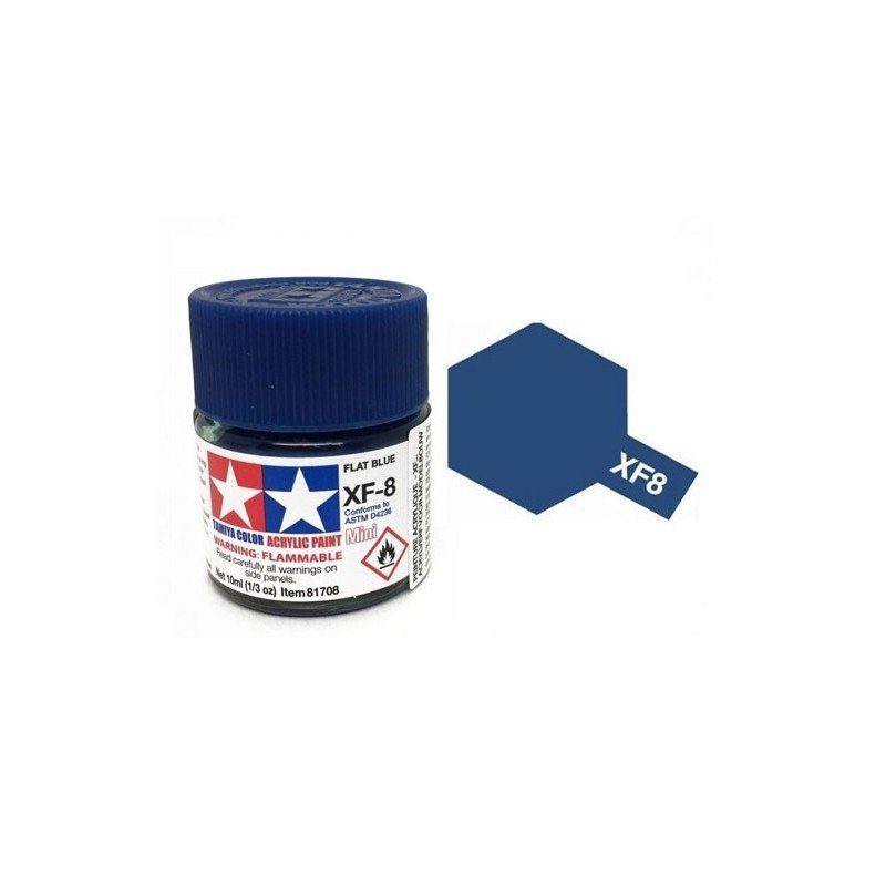 Tamiya xf- 8 Flat Blue 10ml – (Farben)
