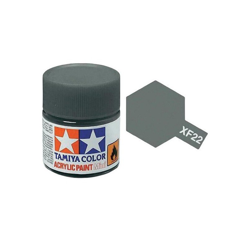Tamiya xf- 22 Gris Mate RLM 10ml – (Pinturas)