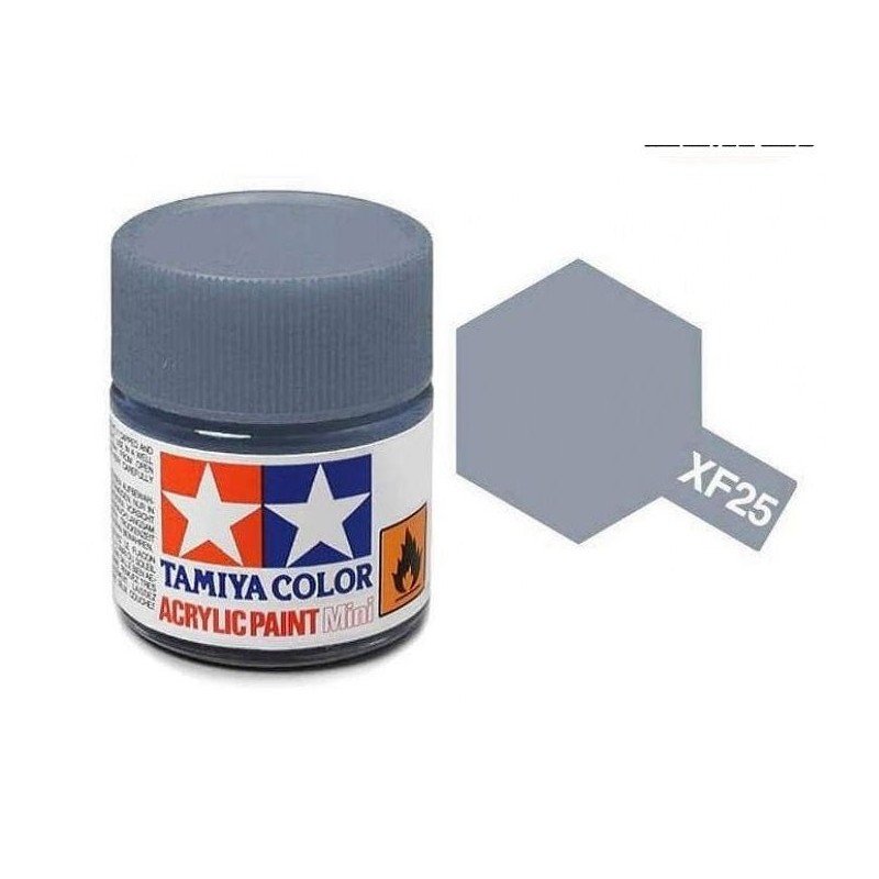 Tamiya xf- 25 Flat Light Sea Grey 10ml – (Farben)