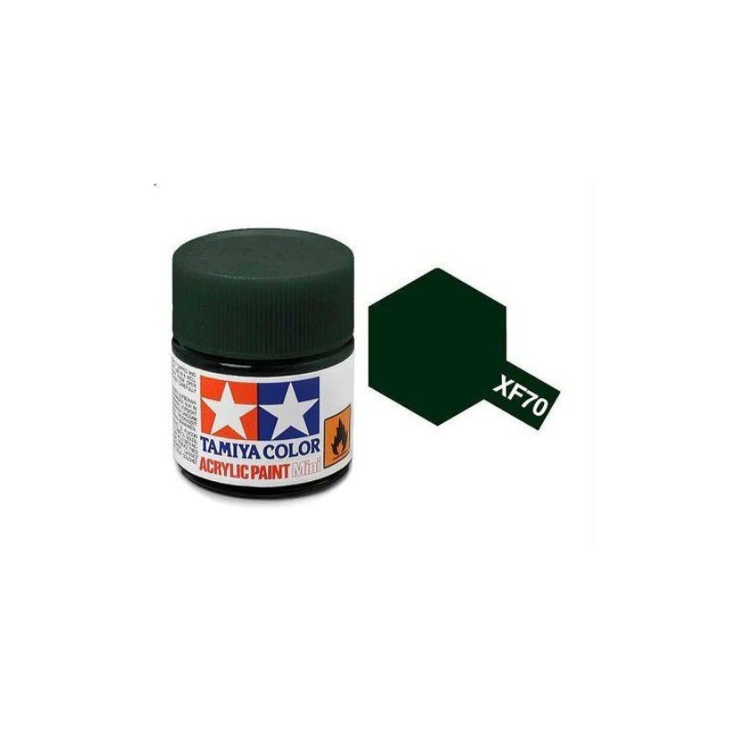 Tamiya xf- 70 Verde Oscuro Mate 10ml – (Pinturas)
