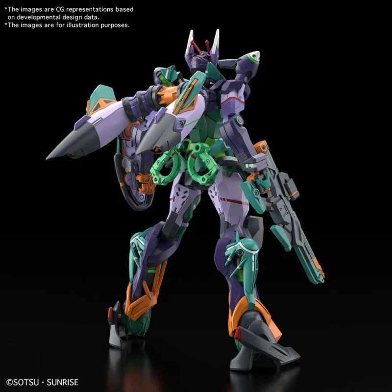 GQuuuuuuX Gfred HG Gundam Bandai Model kit –Gundam (Novedades)