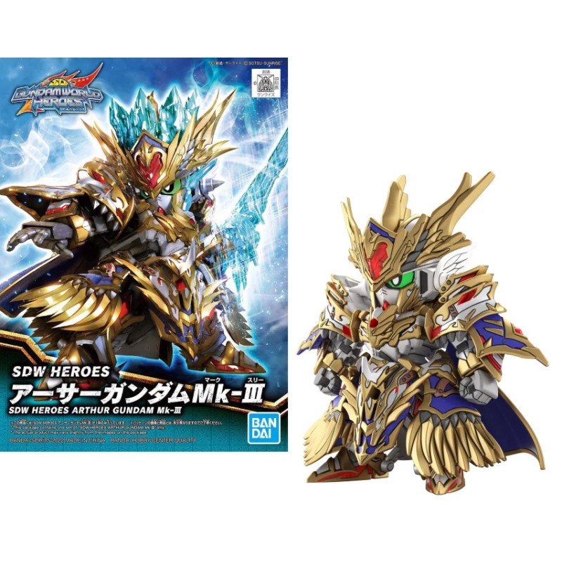 SDW Heroes Arthur Gundam MKIII Bandai Model Kit –Gundam (New arrivals)
