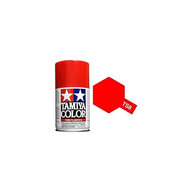 Tamiya TS-8 Italian Red 100ml – (Paints)