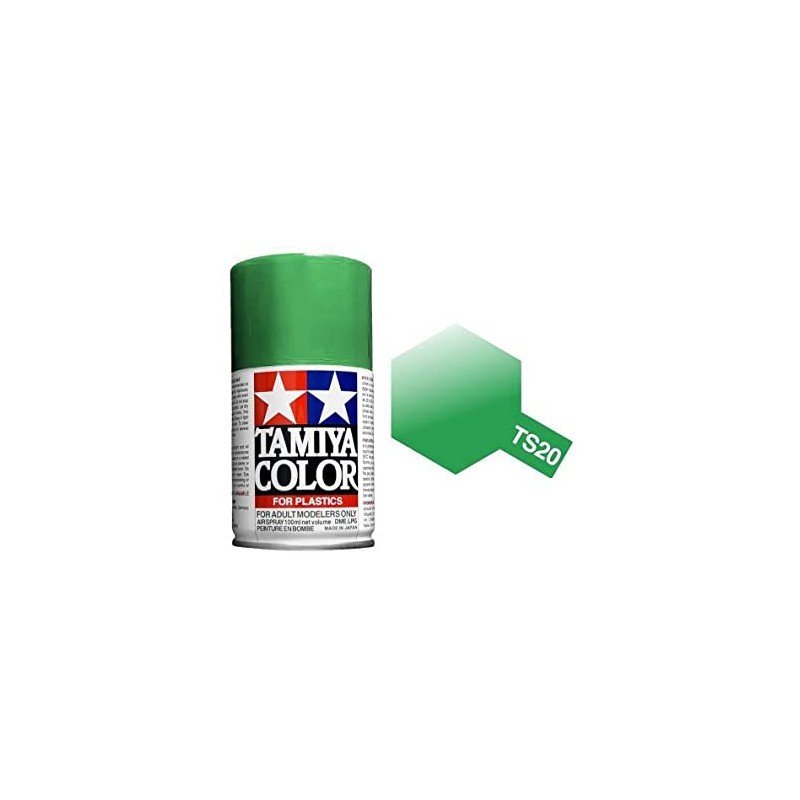 Tamiya TS-20 Metallic Green Gloss 100ml – (Paints)