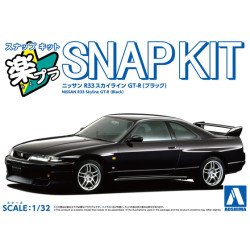 Nissan R33 Skyline GT-R Snap Kit Aoshima