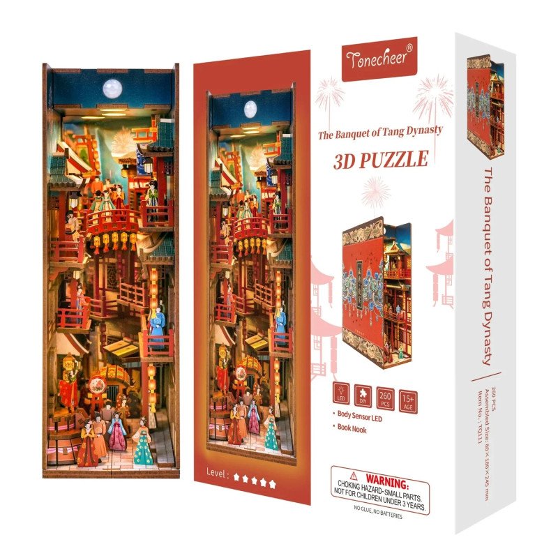 BOOK NOOK KIT - DIY- The banquet of Tang Dynasty – (Neuheiten)
