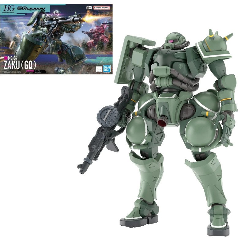 Zaku (GQ) HG Gundam Bandai Model Kit –Gundam (Neuheiten)